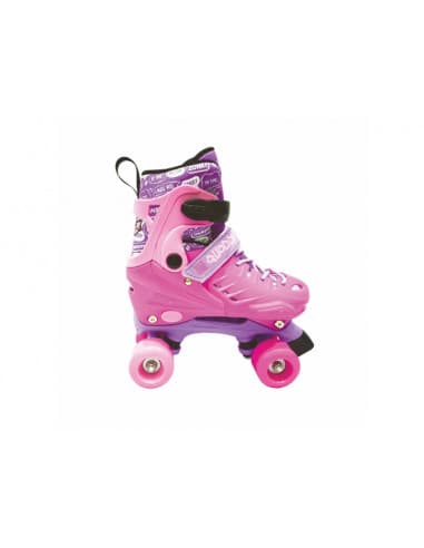 Mandelli - Pattini Quaddy Rosa Allungabili 31-34
