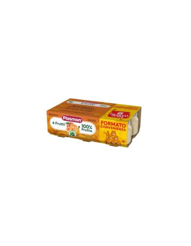 Plasmon - Omogeneizzato Frutta Mista 6x80g