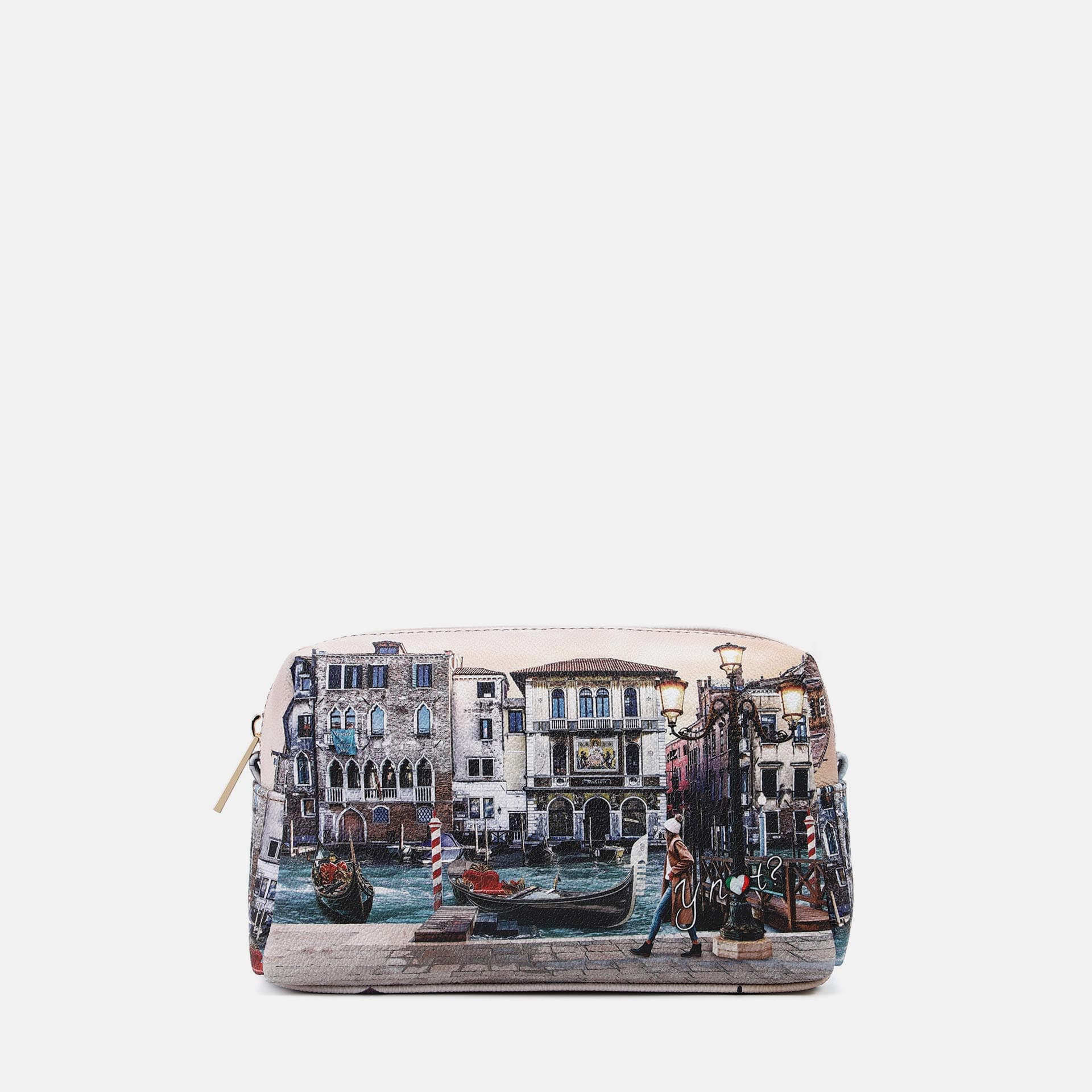YNot Ynot? Beauty Case Yes Bag Stampa Città Blue Lagoon Beauty case da donna