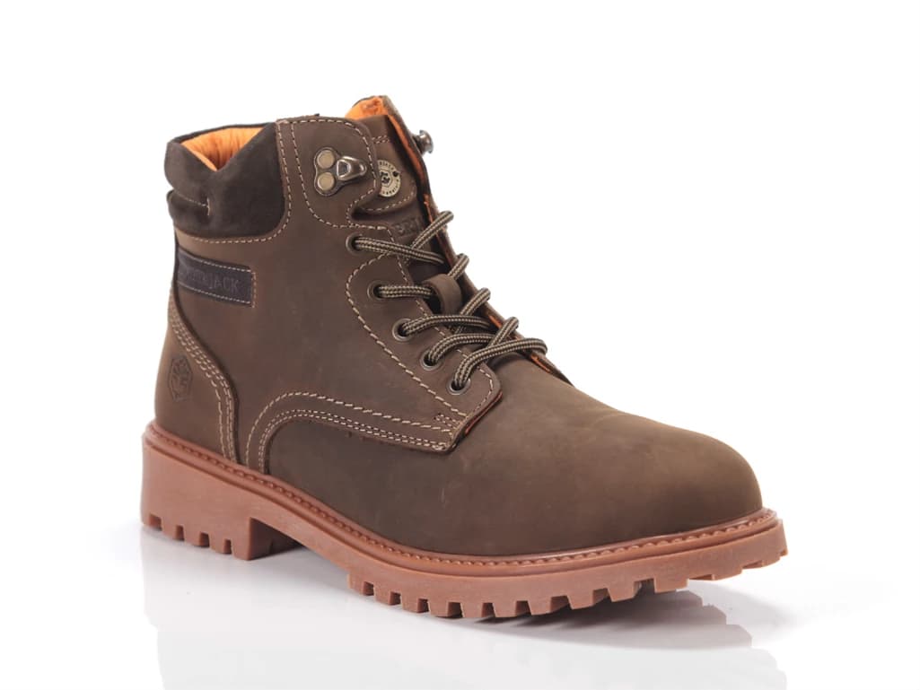 Lumberjack Ankle Boot Cotto Dk Brown, taglia 41 Uomo colore Marrone
