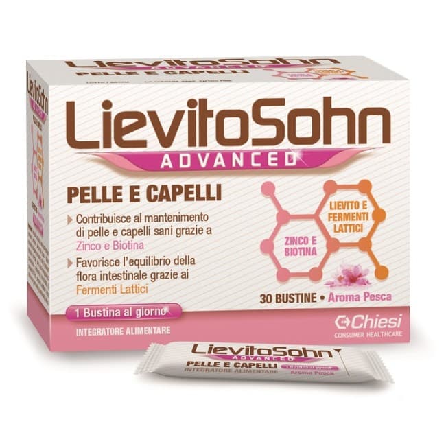 Marco Antonetto Farmaceutici - Lievitosohn Advance Integratore Per La Bellezza Di Pelle E Capelli 30 Buste