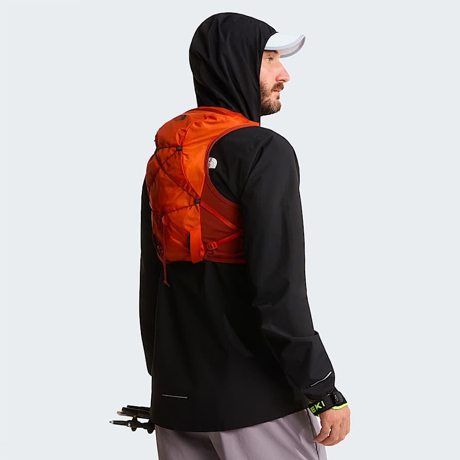 The North Face Gilet Da Corsa Sunriser 8 L Lava Red-iron Clay Rozmiar S male