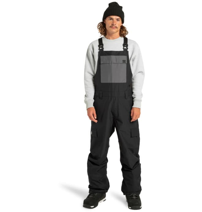 DC Shoes Docile 10K - Salopette tecnica da snow Nero Uomo
