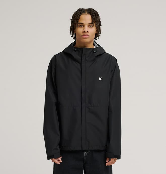 DC Shoes Drylyne Shell 10K - Impermeabile Nero Uomo