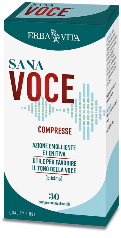 SANA VOCE 30 Tavolette Per voce bassa, gola secca