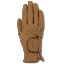 Guanti Hispano Hípica Roeckl Roeck-Grip Caramello 6
