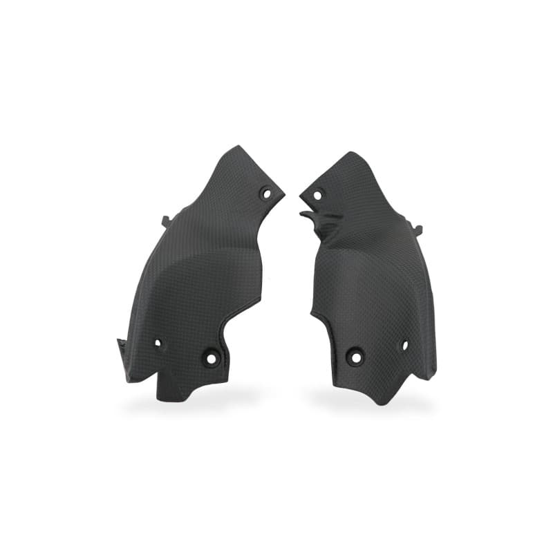 Cnc Racing Za206Y Cover Cannotto Di Sterzo (Sx + Dx) Ducati Streetfighter V2 Carbonio