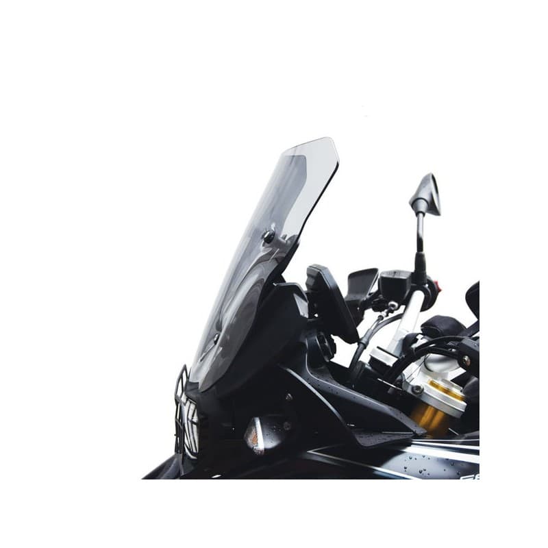 Parabrezza Isotta Media Protezione per BMW F 850 Gs Su Attacchi E Telaio Originale Fumé Chiaro