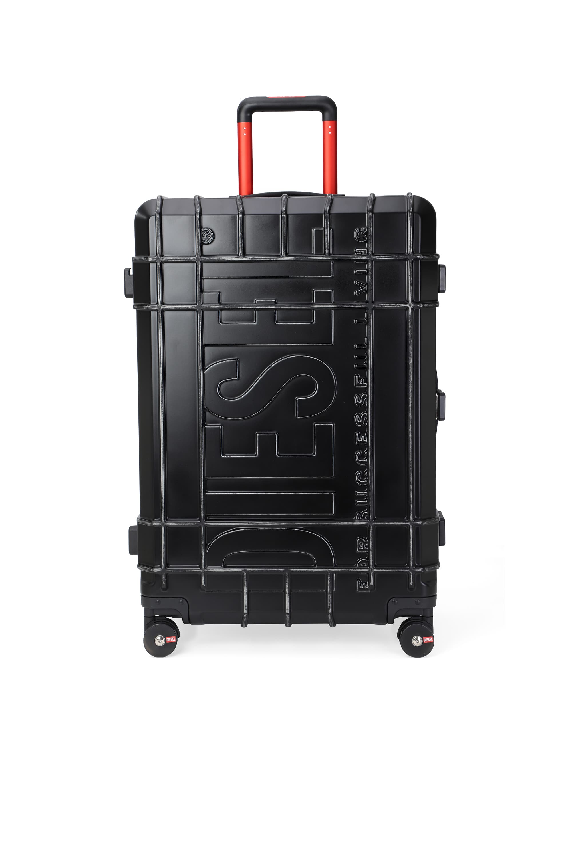 Diesel - Valigia resistente taglia L - Trolley - Unisex - Nero