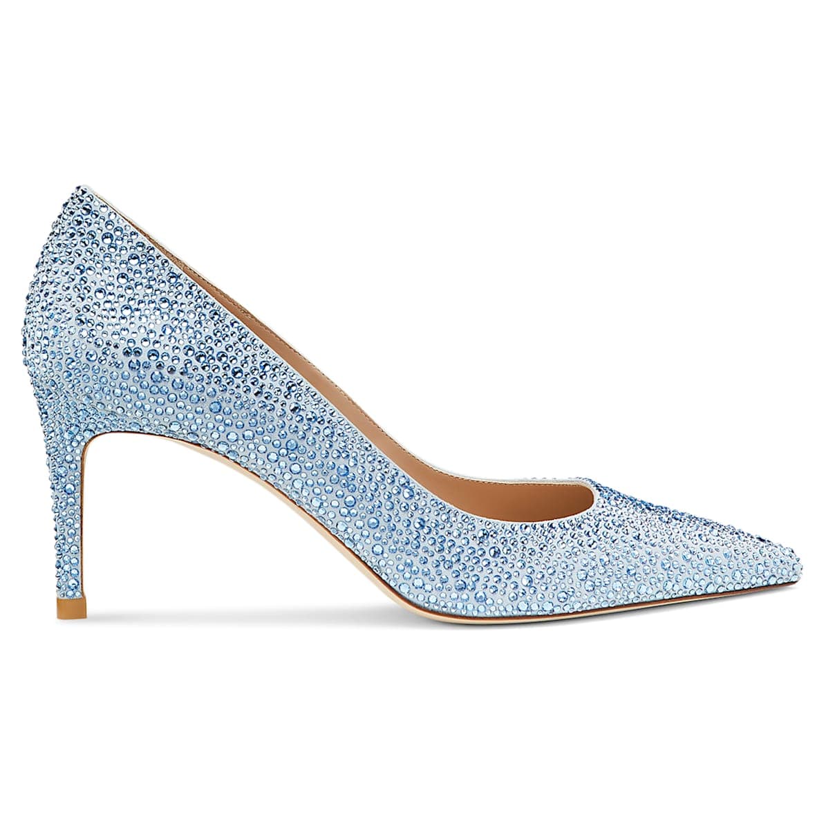 Zapato de salón STUART WEITZMAN Stuart Power Shine, Azul