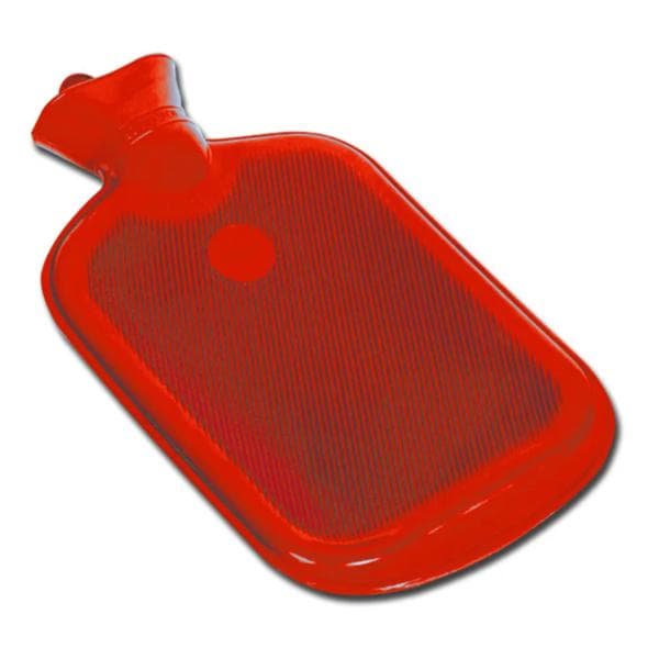 Gima Borsa Acqua Calda Bilamellata Rossa per Sollievo Dolori Termoterapia