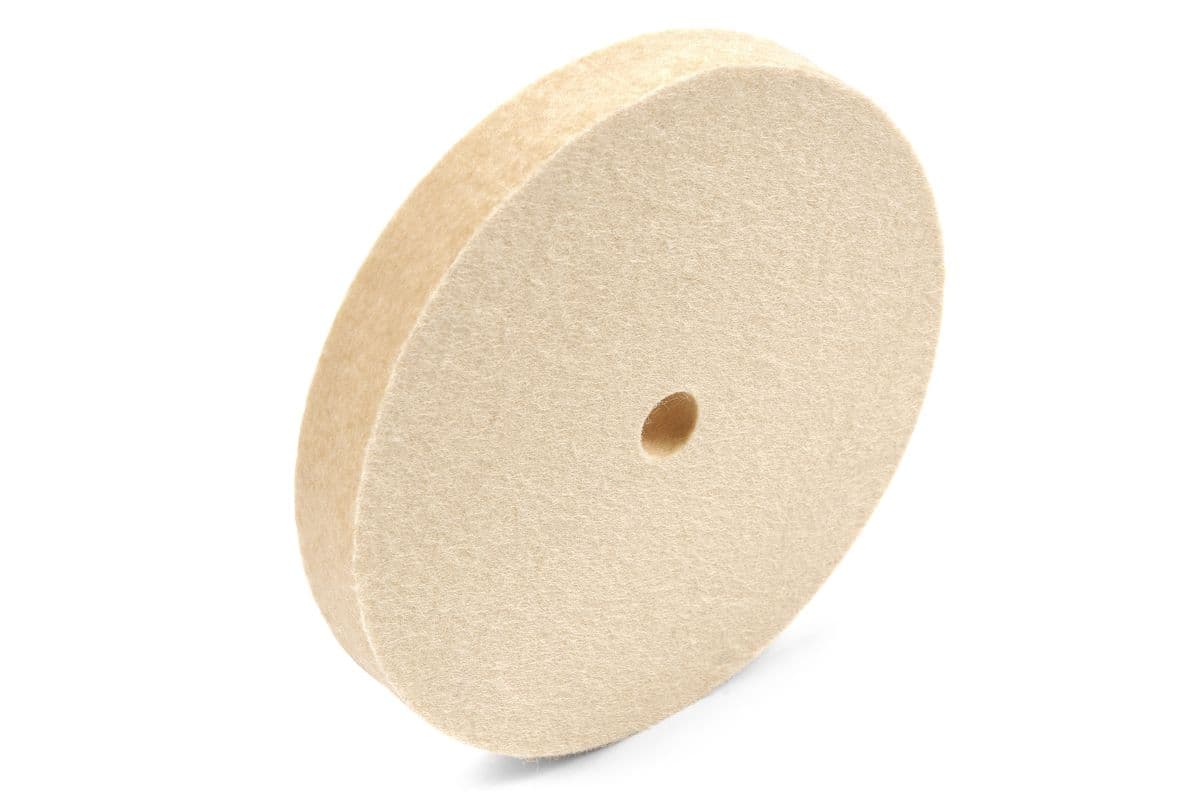 HBM 150 x 20 mm. Disco per lucidatura in feltro professionale