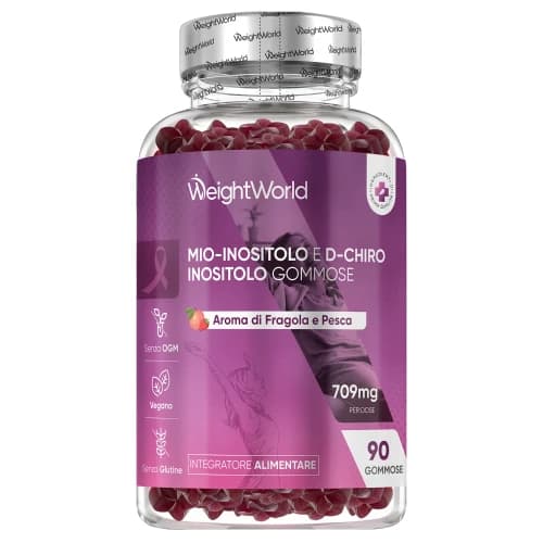 Gommose Mio-Inositolo 709mg Italia - Gusto Fragola-Pesca | Sconto 15%