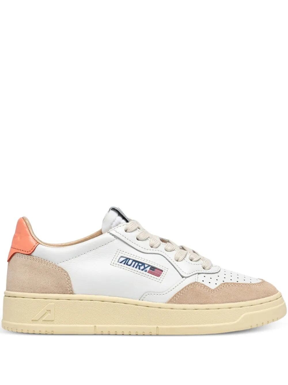 AUTRY "Medalist Low Woman" Leather Sneakers