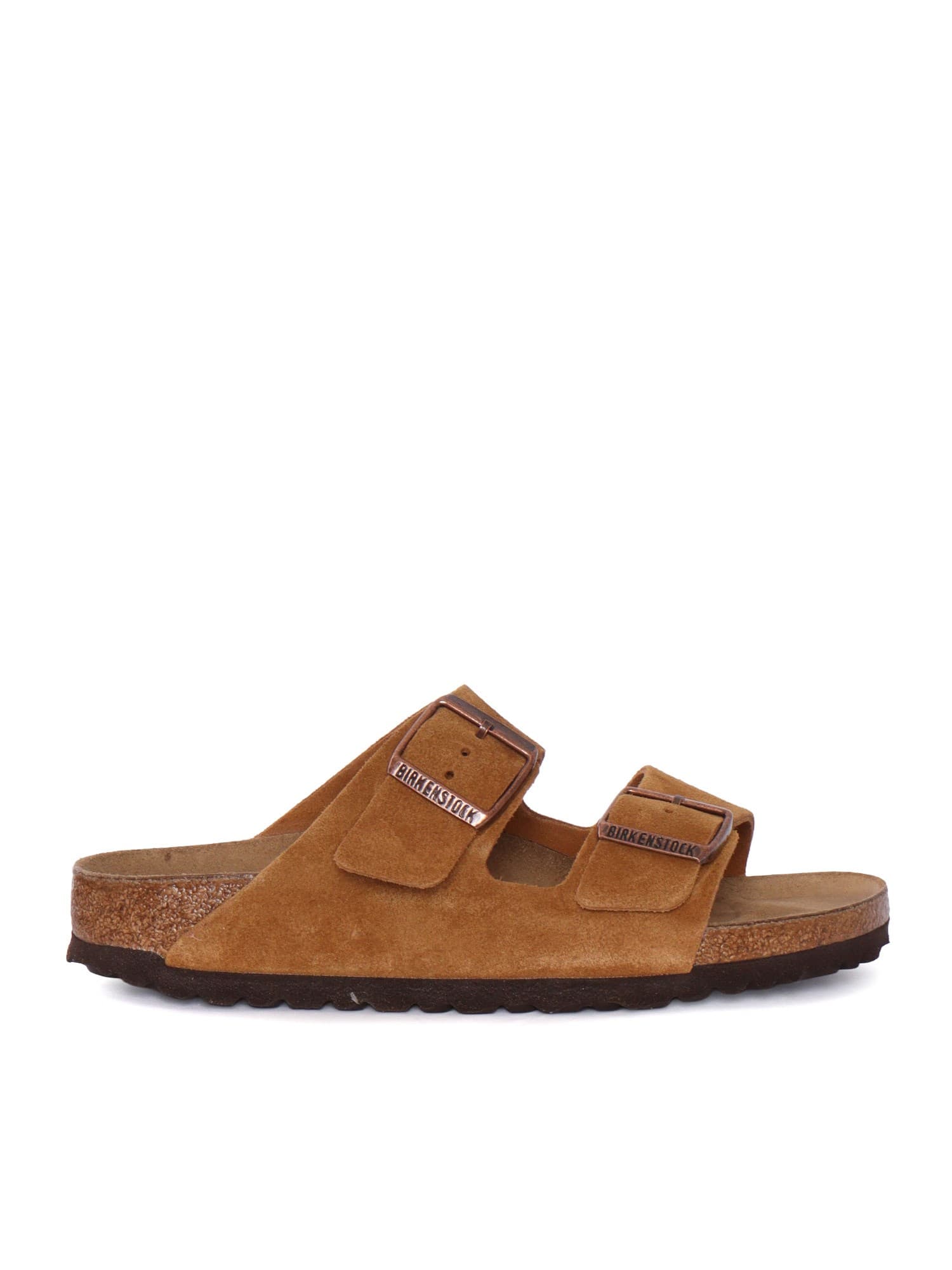 BIRKENSTOCK Arizona Mink, Suede Leather, S