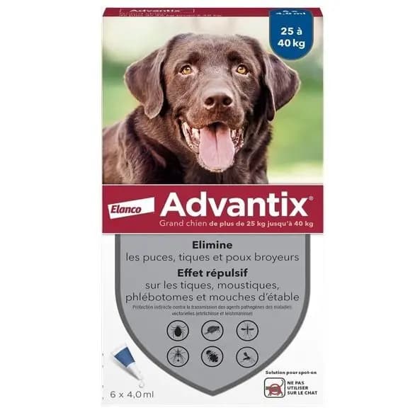 Disinfestazione per cani Elanco Advantix 4 ml
