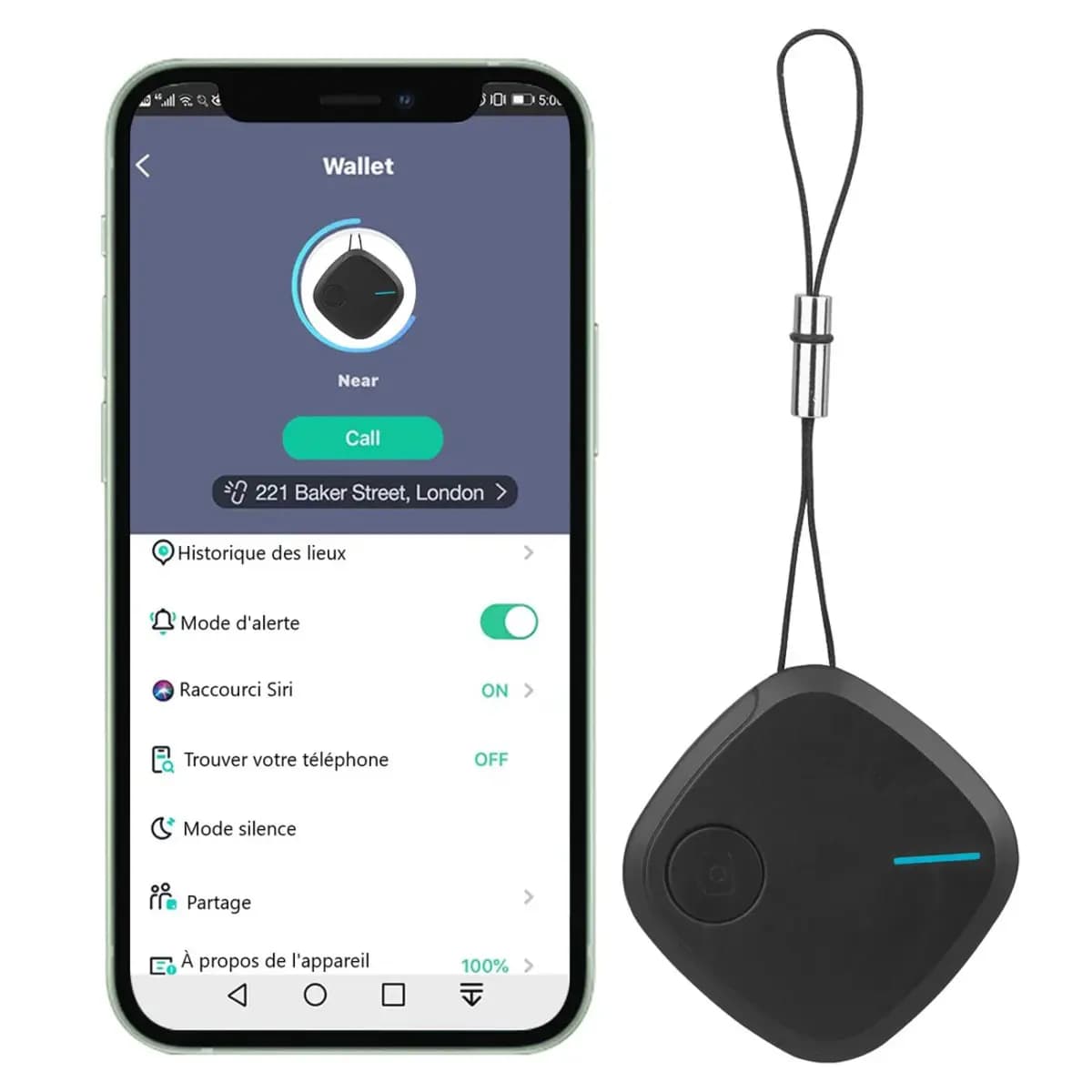 Telecomando GPS anti-perdita Platyne