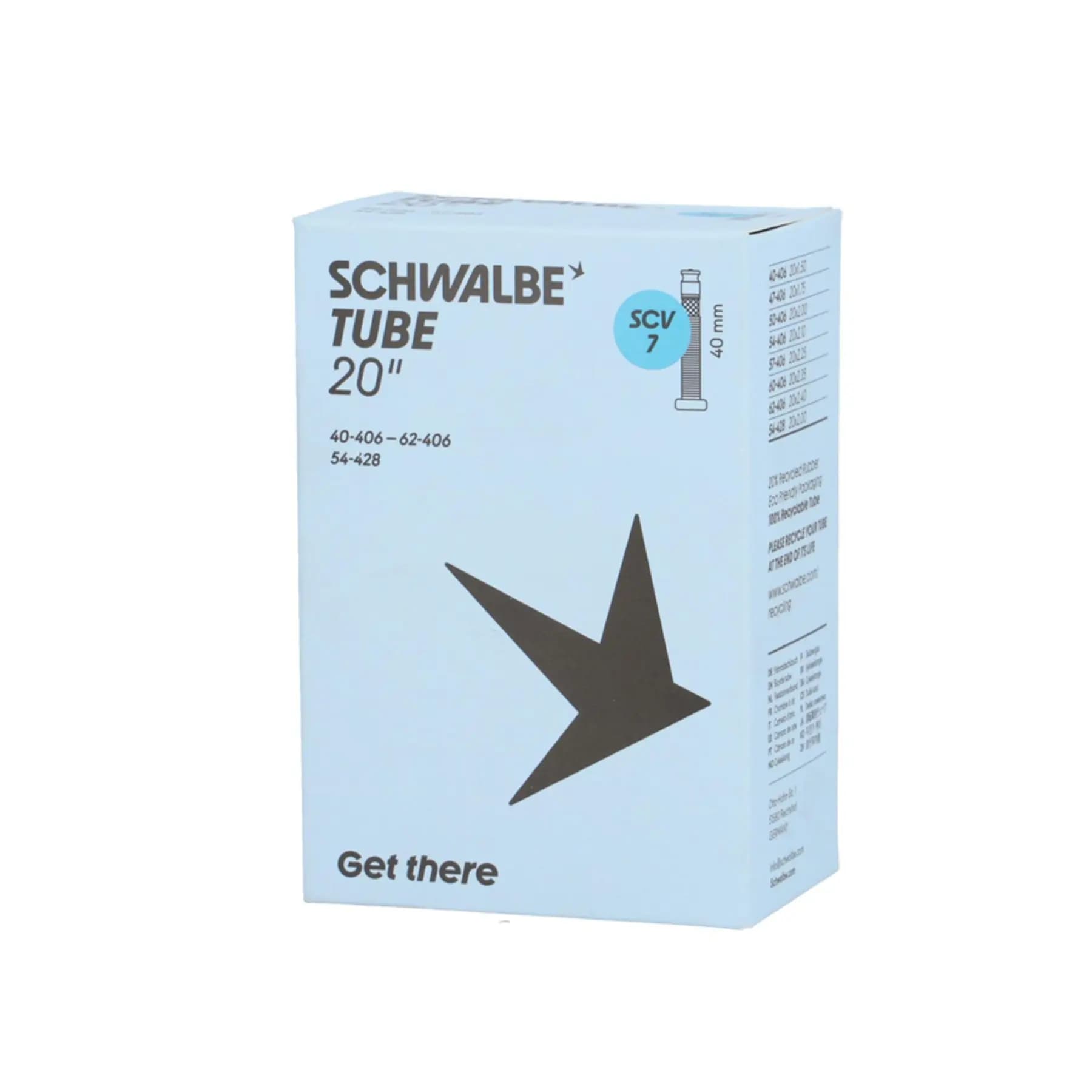 Camera d'aria Schwalbe SCV7
