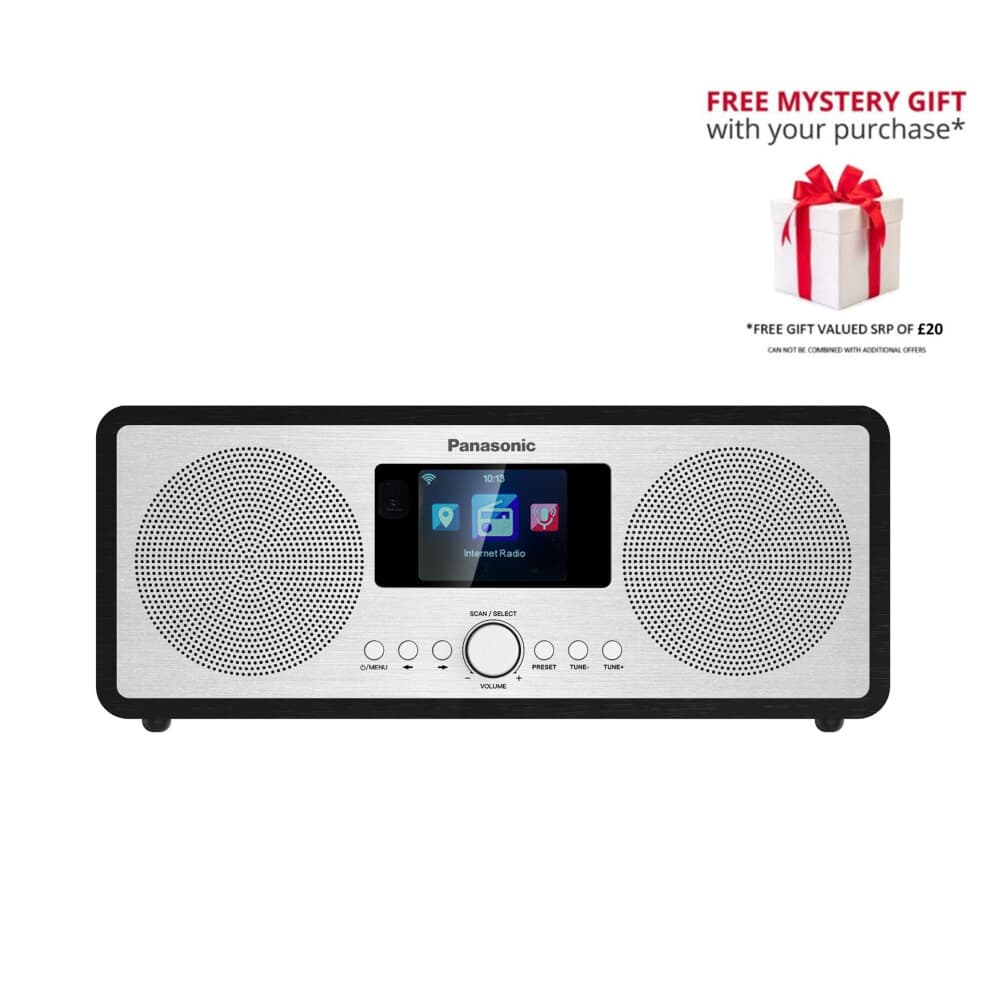 Radio Panasonic RF-D40EG-K : Internet, DAB+, Bluetooth