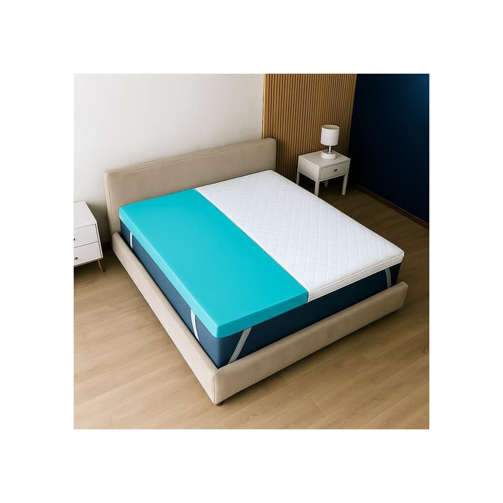 Il Materasso in Memory Foam 160 x 190 cm 9 Zone | 7 cm | Rivestimento Sfoderabile Antiallergico Pure