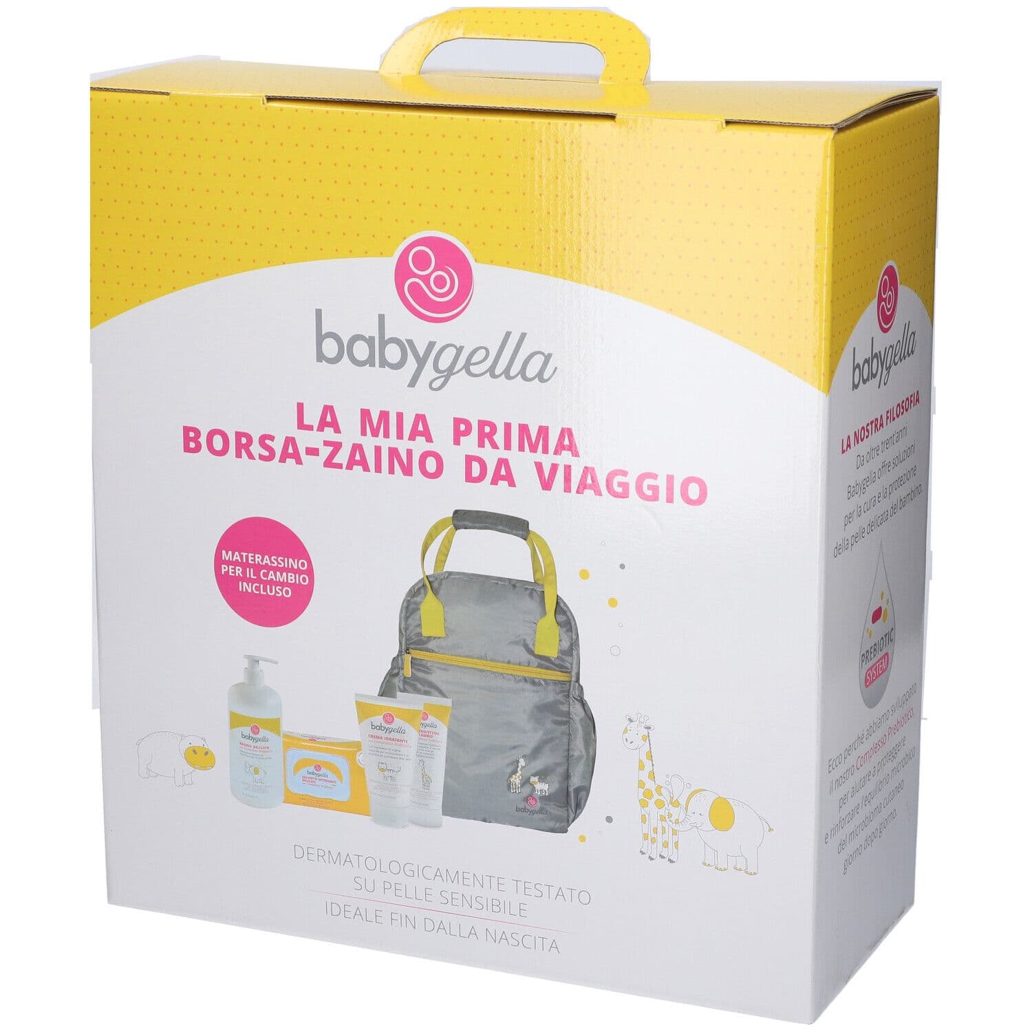 Babygella La Mia Prima Borsa-Zaino da Viaggio 1 pz Set