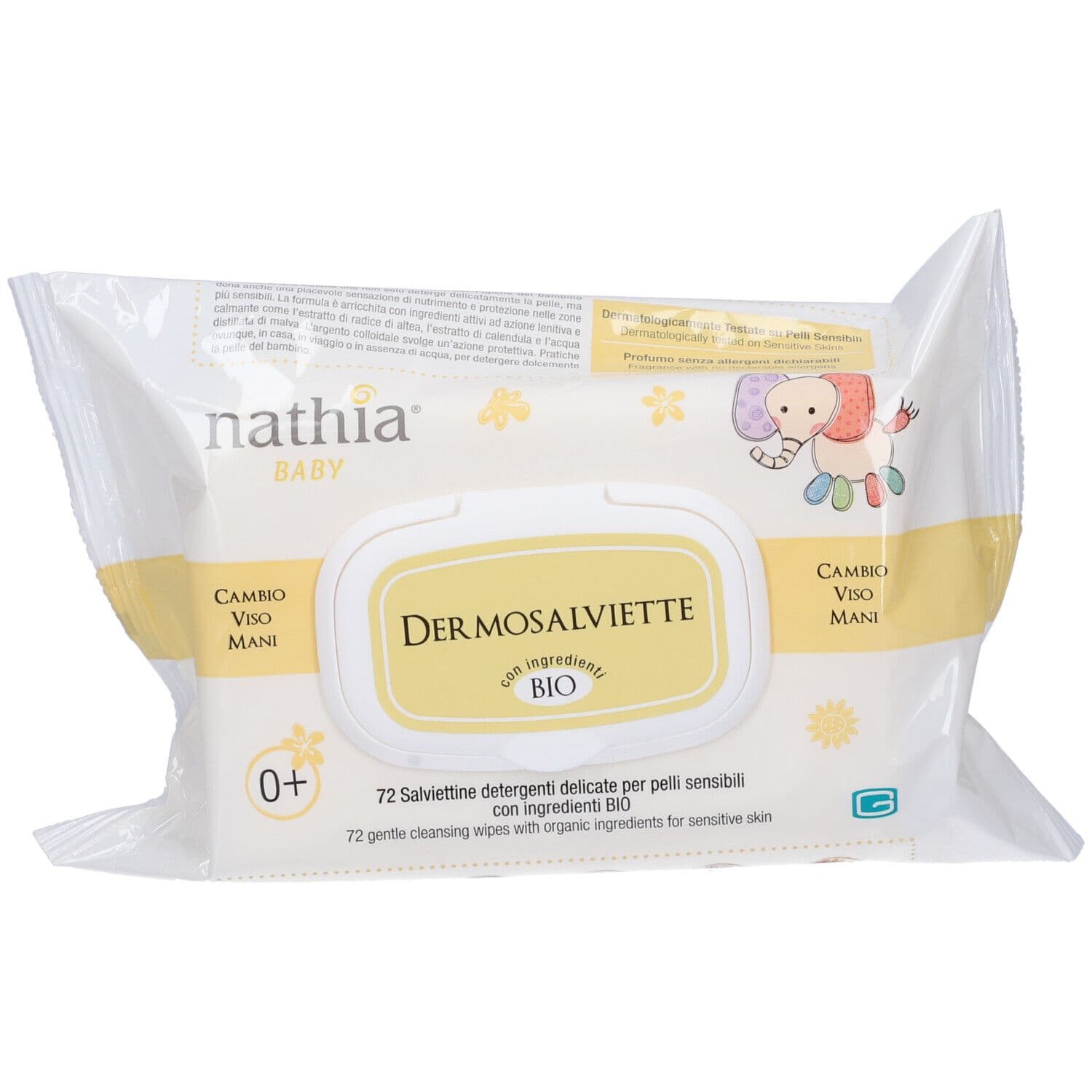 Nathia Baby Dermosalviette 1 pz Salviette