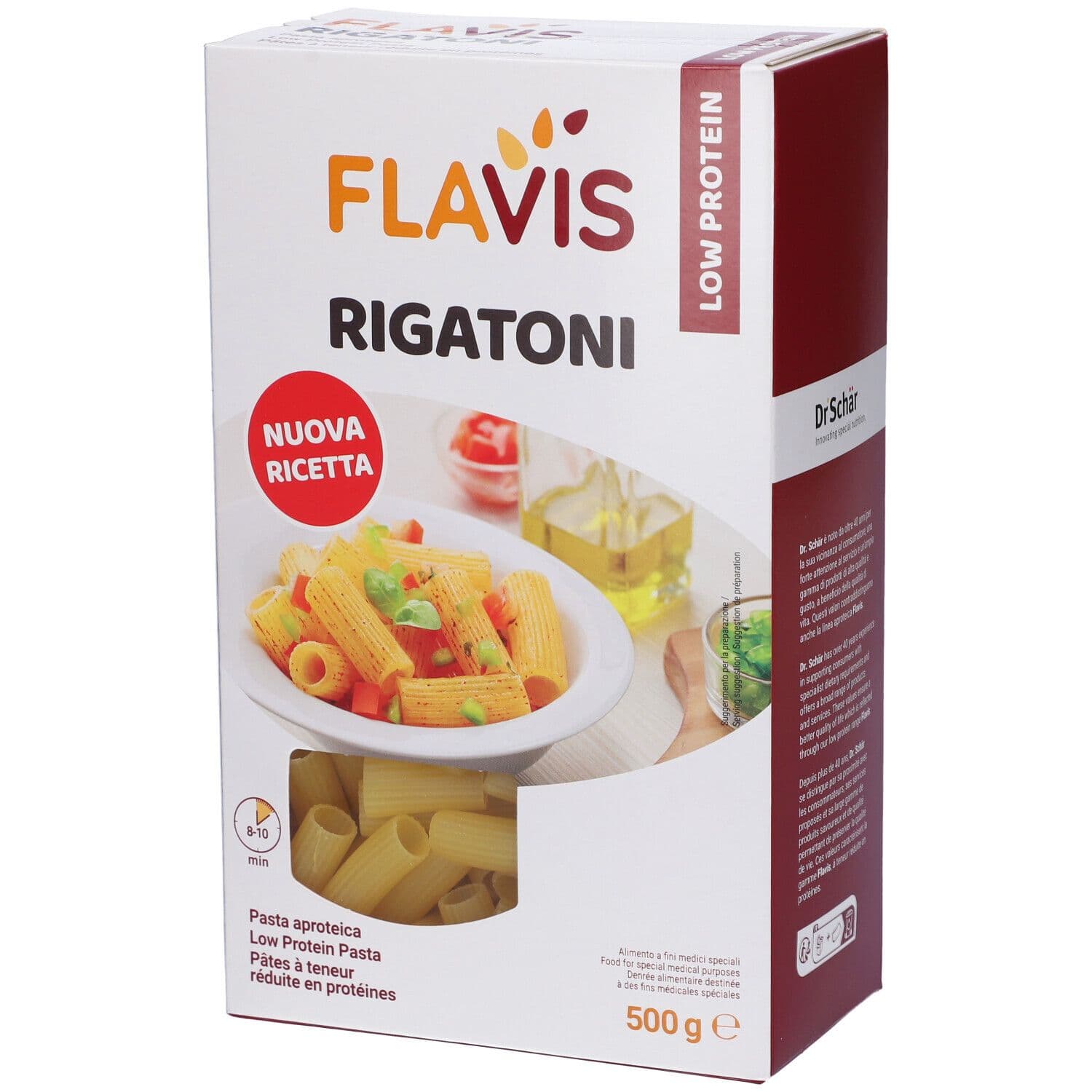 Flavis Rigatoni Aproteici 500 g Altro