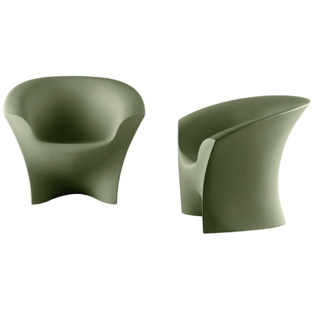 OHLA ARMCHAIR PLUST 94x78cm Poltrona da Giardino Esterno con Braccioli