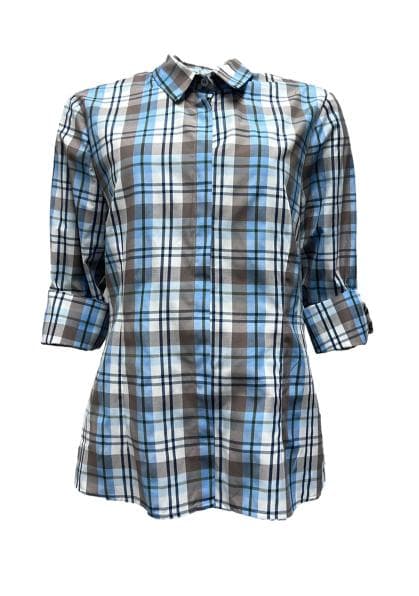 Camicia curvy quadri