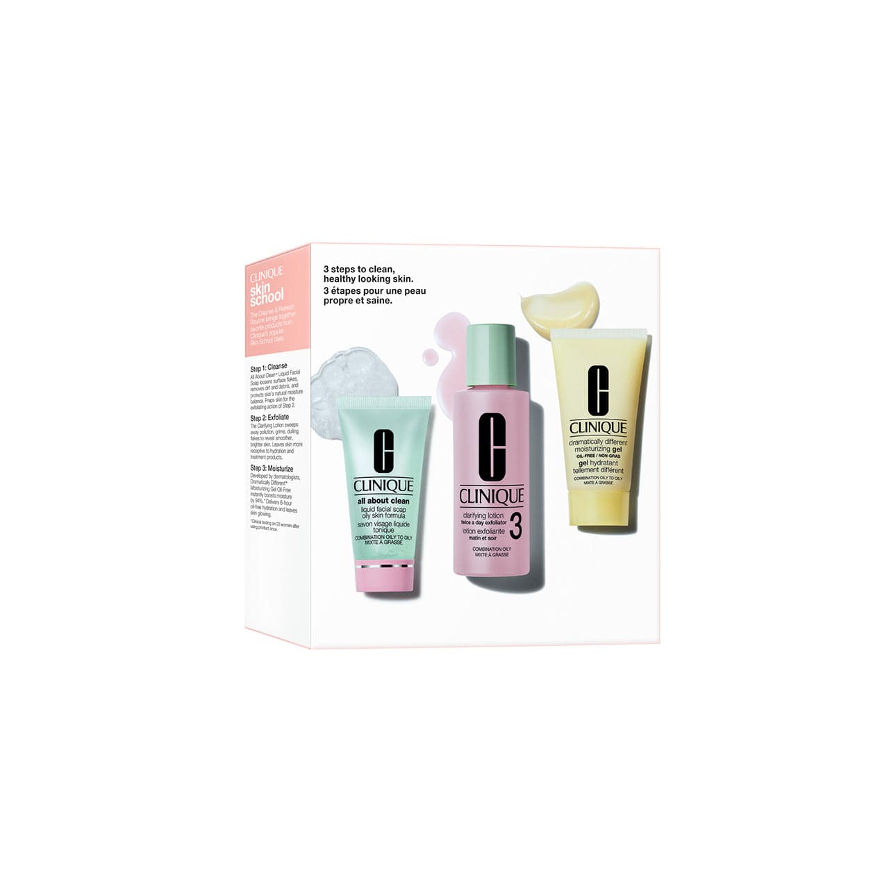 Clinique Skin School Supplies Set per Pelle Grassa di Tipo 3