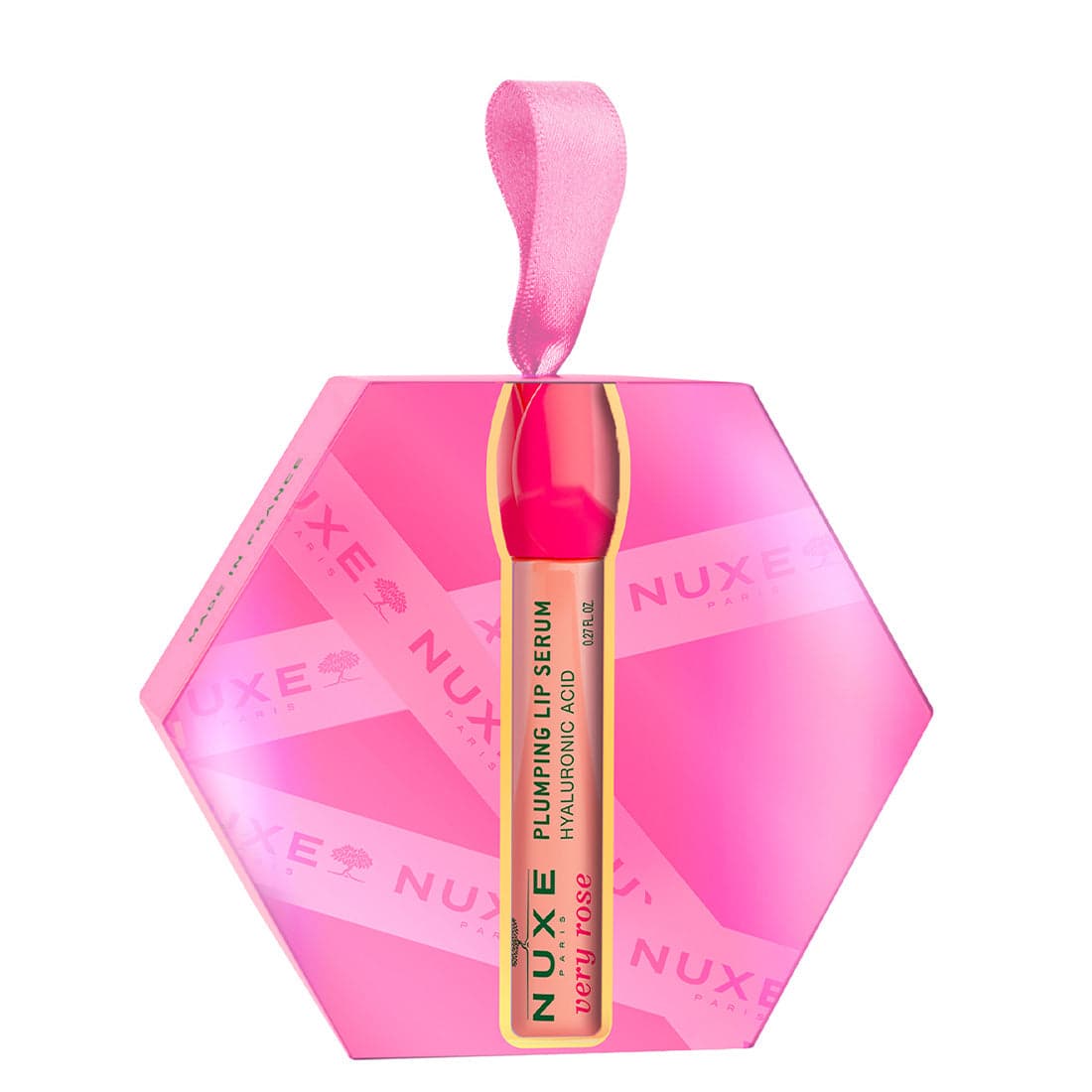 NUXE Very Rose 8 ml Lipgloss Rimpolpante Siero Labbra Cofanetto