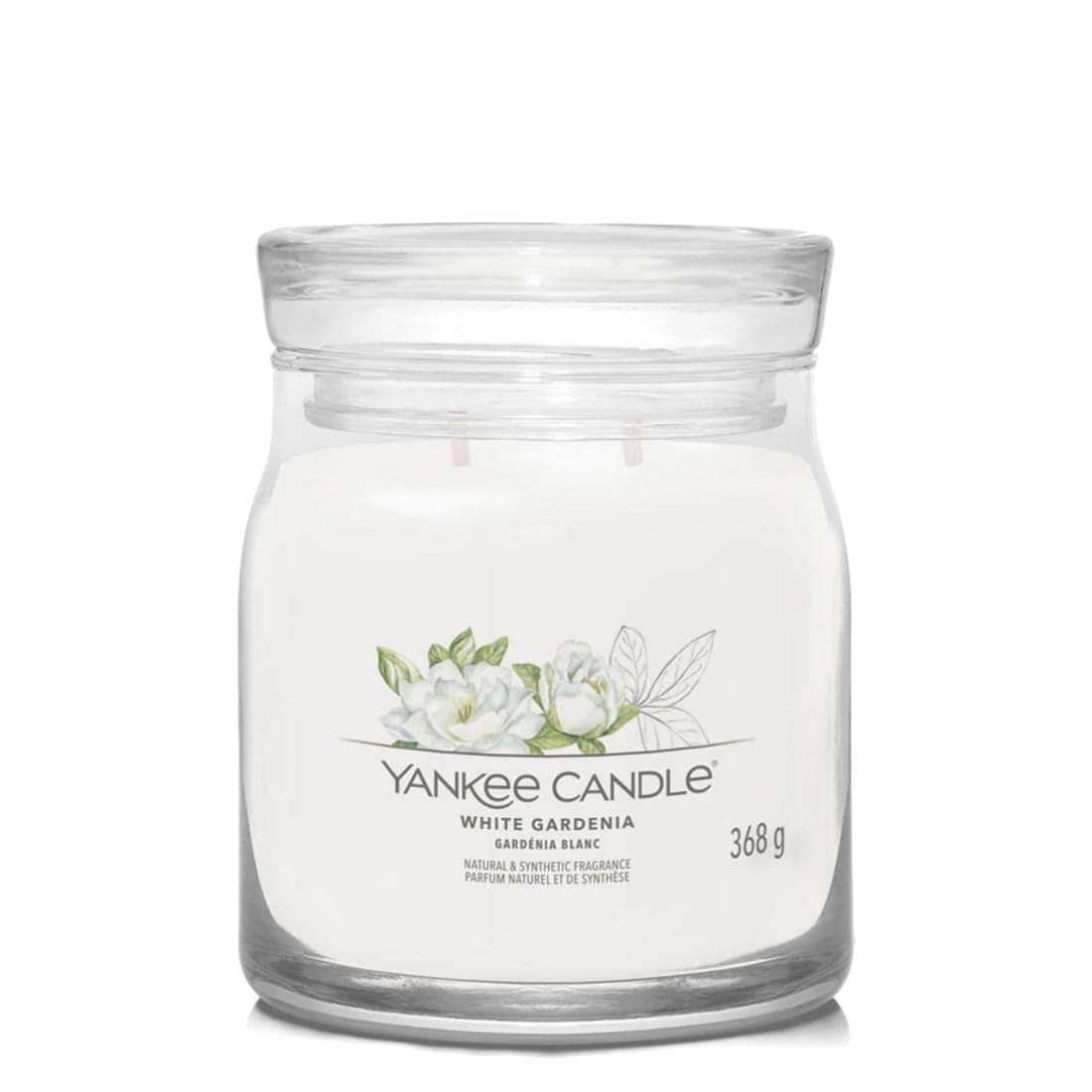 Yankee Candle White Gardenia Signature Media Gardenia Signature Candela Profumata Giara Signature
