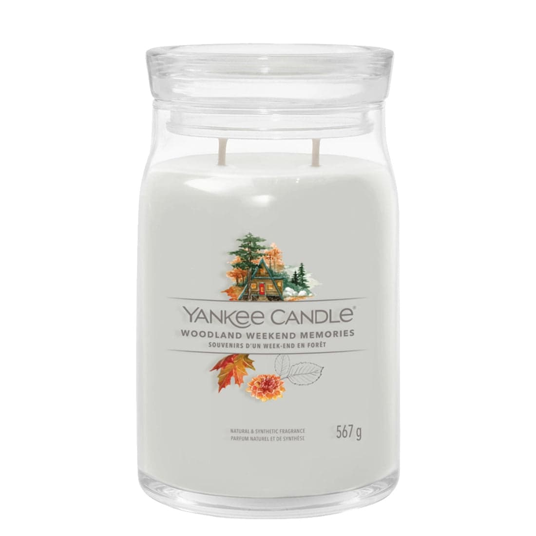 Yankee Candle Woodland Weekend Memories Grande nd Weekend Memories Candela Profumata Giara Signature