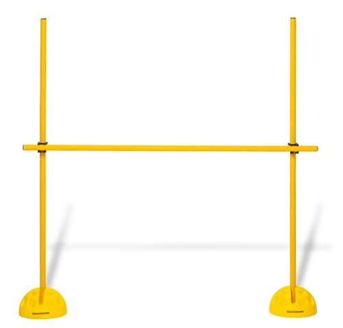 Hurdle set 120 cm - a combined hurdle - color: yellow