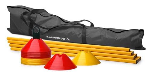 Sports equipment bag - for marker cones hurdle sets