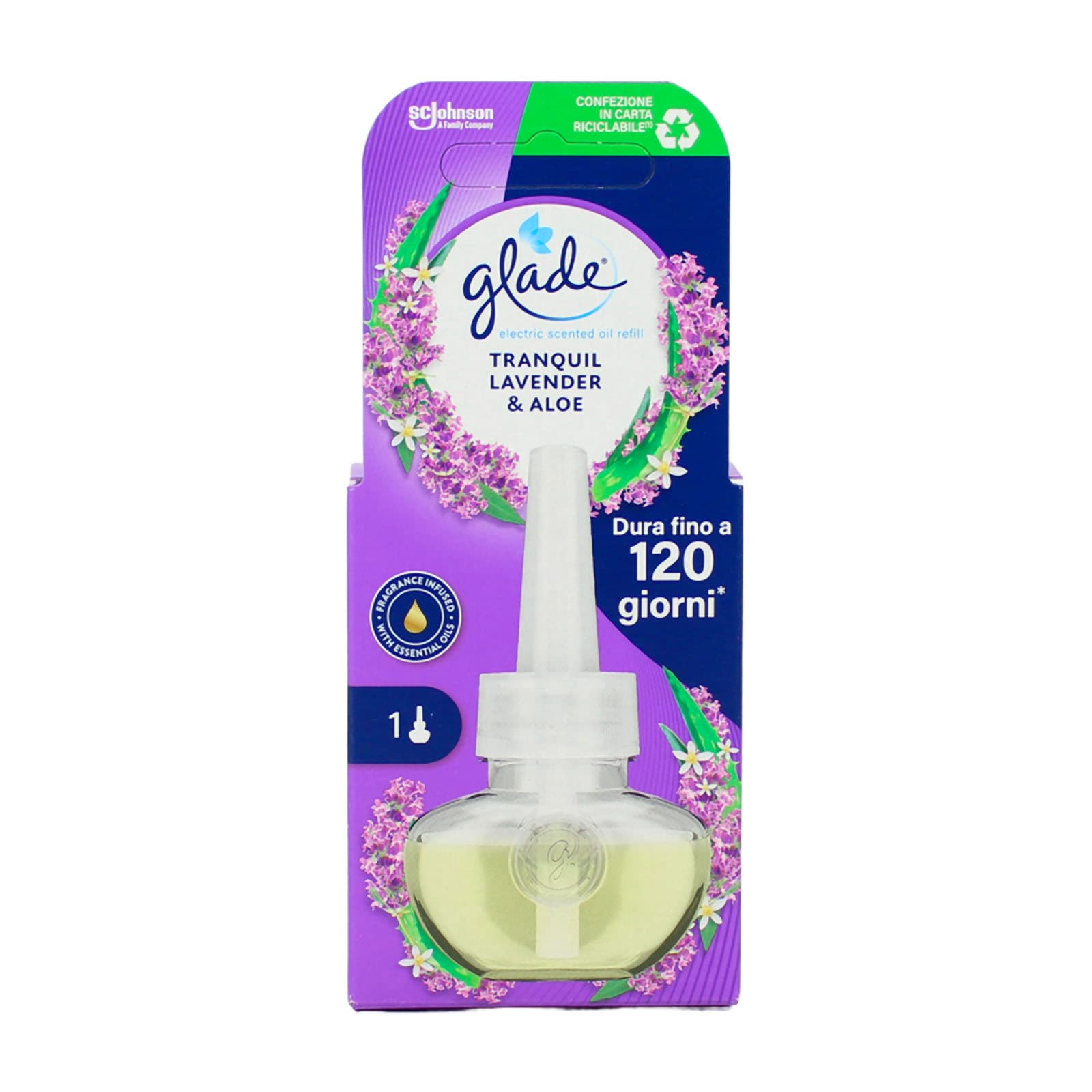 Electric Essential Oil Ricarica Liquida Tranquil Lavender & Aloe 20 Ml