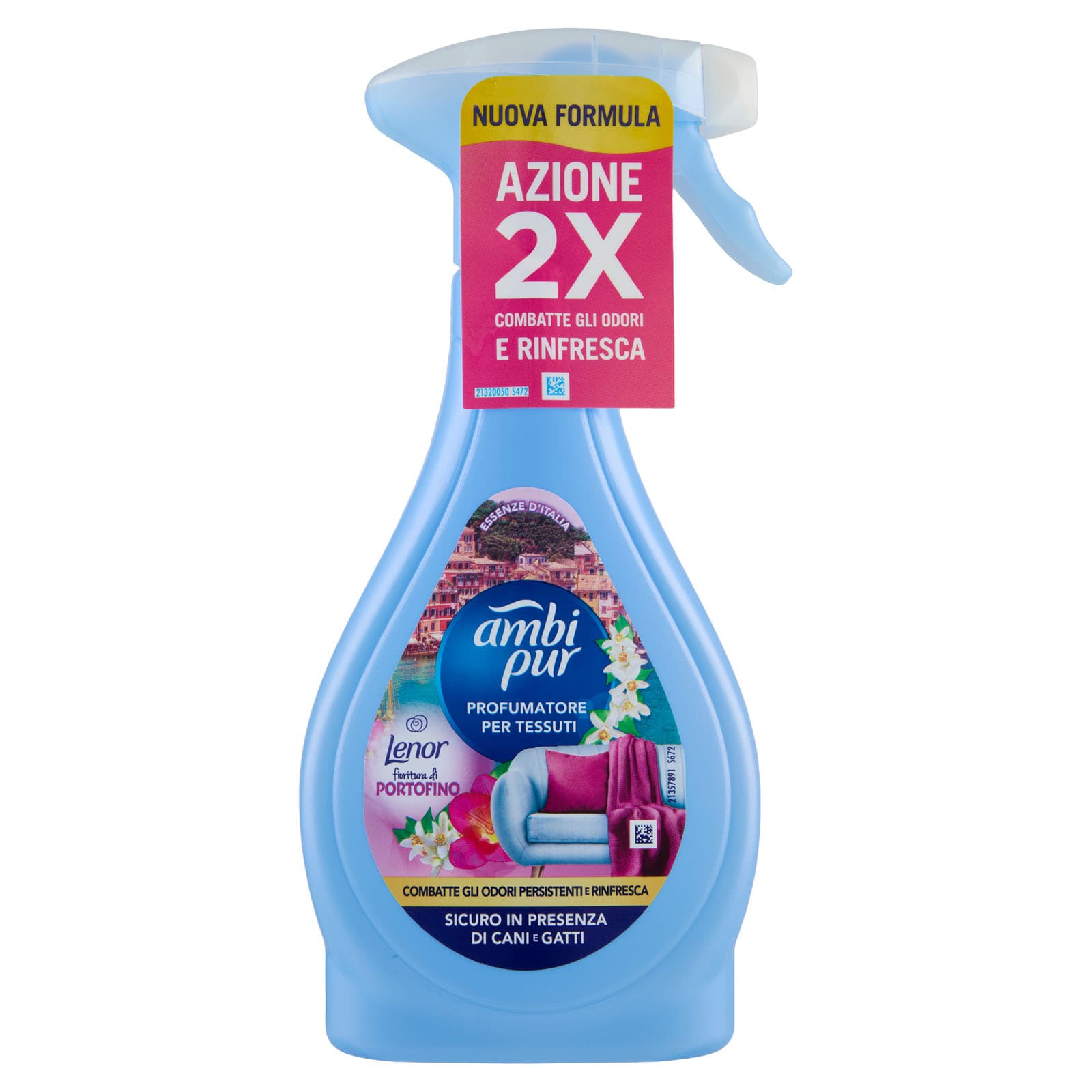 Profumatore Per Tessuti, Lenor Fioritura Di Portofino 385 ml