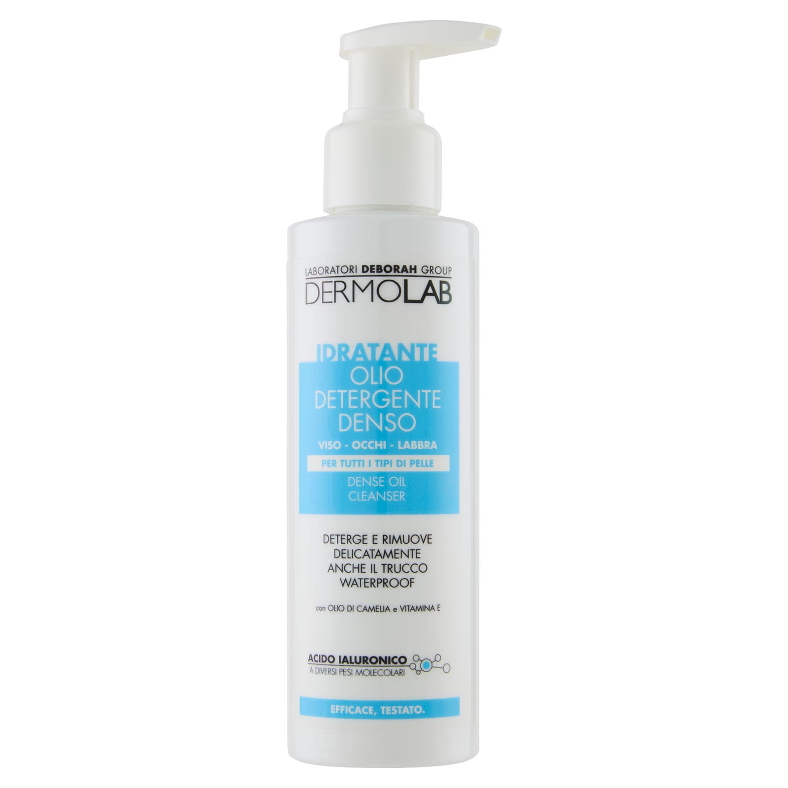 Idratante Olio Detergente Denso Viso - Occhi - Labbra 120 ml