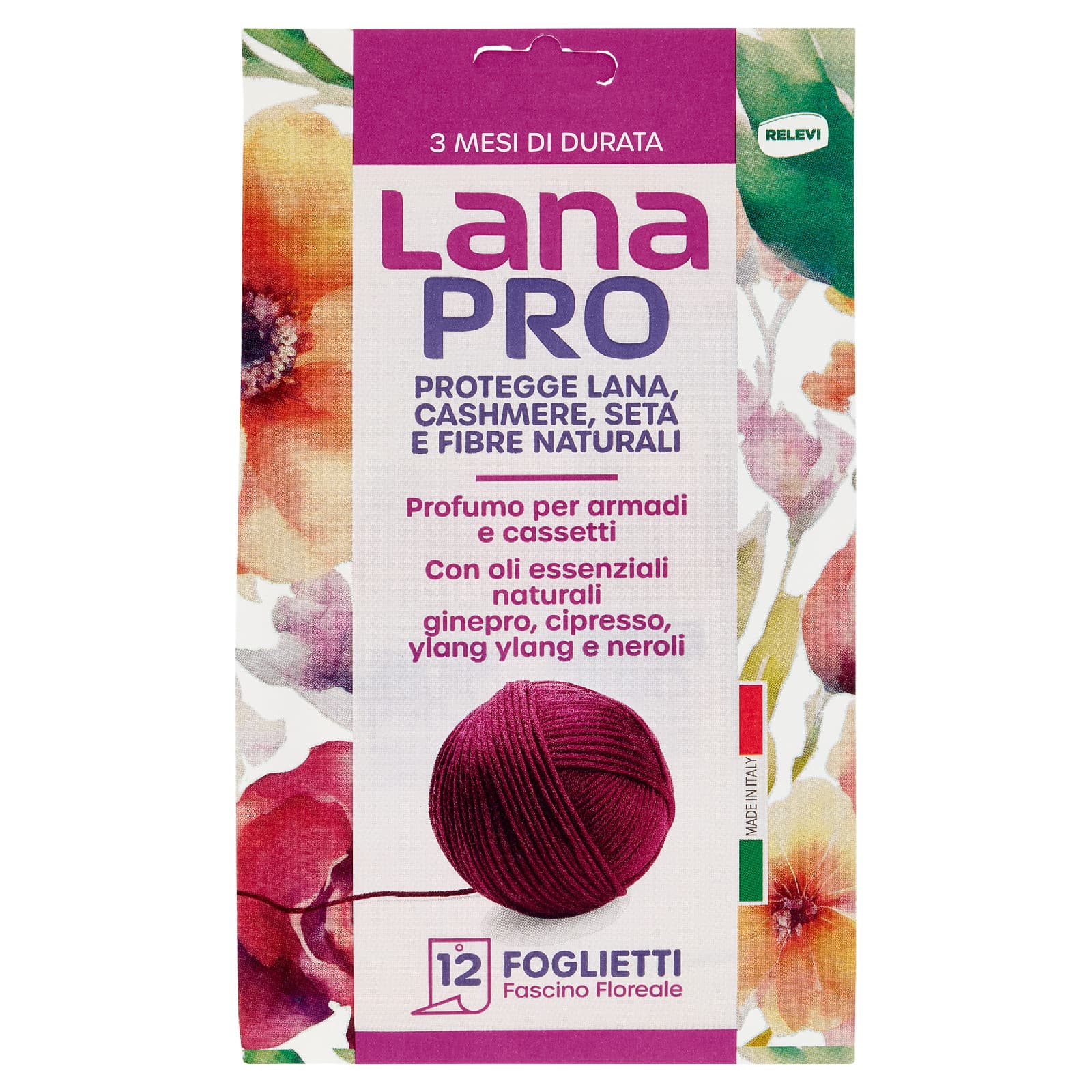 Lana Pro Foglietti Fascino Floreale 12 Pz