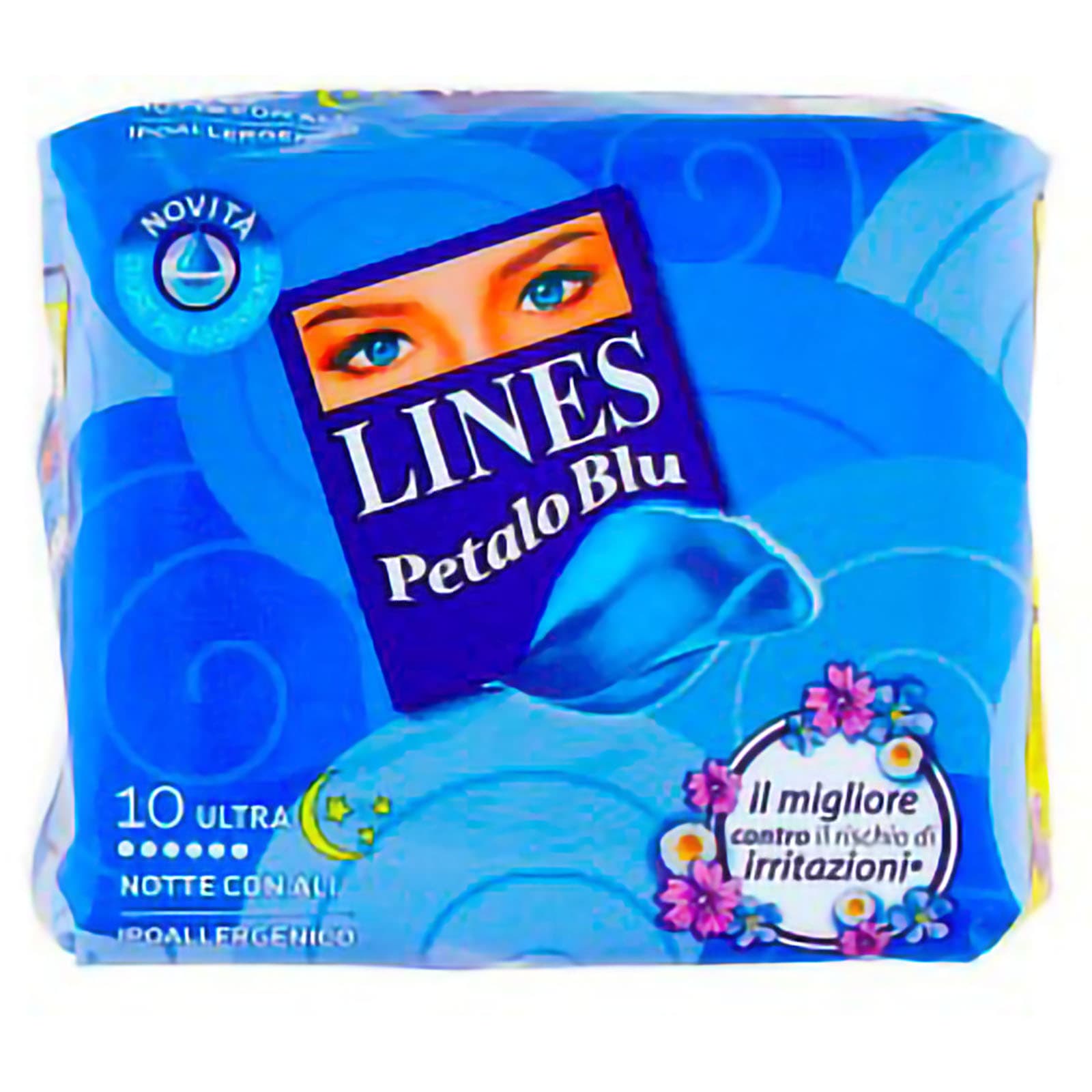 Petalo Blu Ultra Notte Con Ali 10 Pz