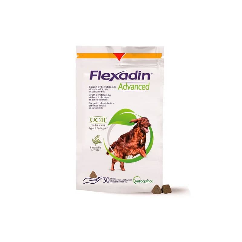 FLEXADIN ADVANCED CANI (30 tavolette) - Supporto in tavolette per le articolazioni del cane