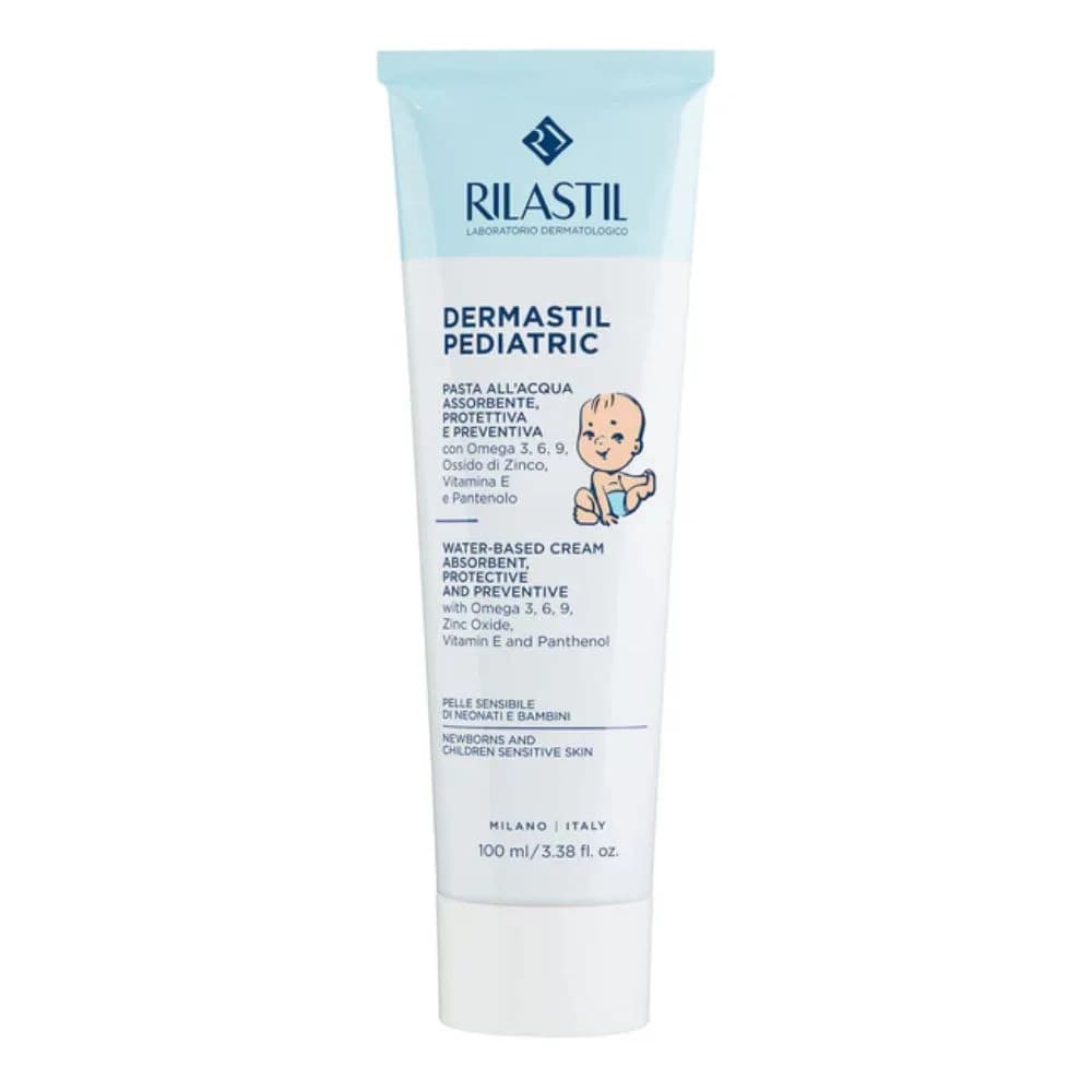 Pasta all'Acqua Pediatrica per la Zona Pannolino 100ml - Rilastil