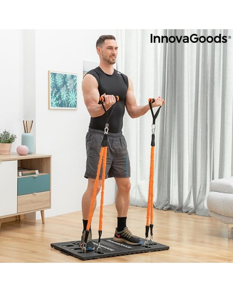 InnovaGoods Gympak Max: Sistema Allenamento Portatile con Manuale Esercizi