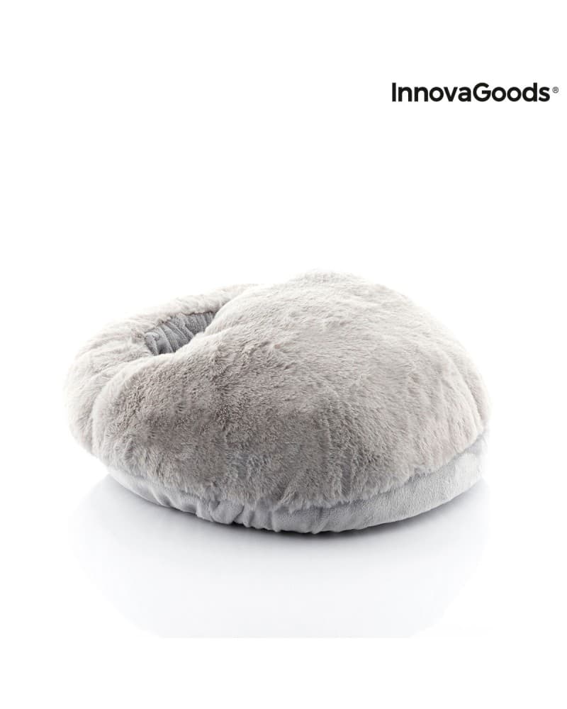 InnovaGoods Scaldapiedi elettrico unisex dal design ergonomico e portatile, 3 livelli di temperatura regolabili