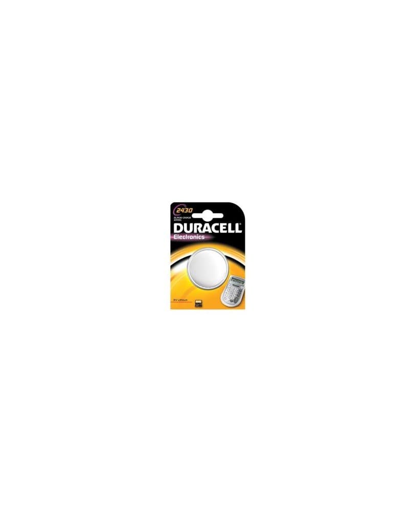 Duracell Litio DL2430/CR2430 Batteria 3V