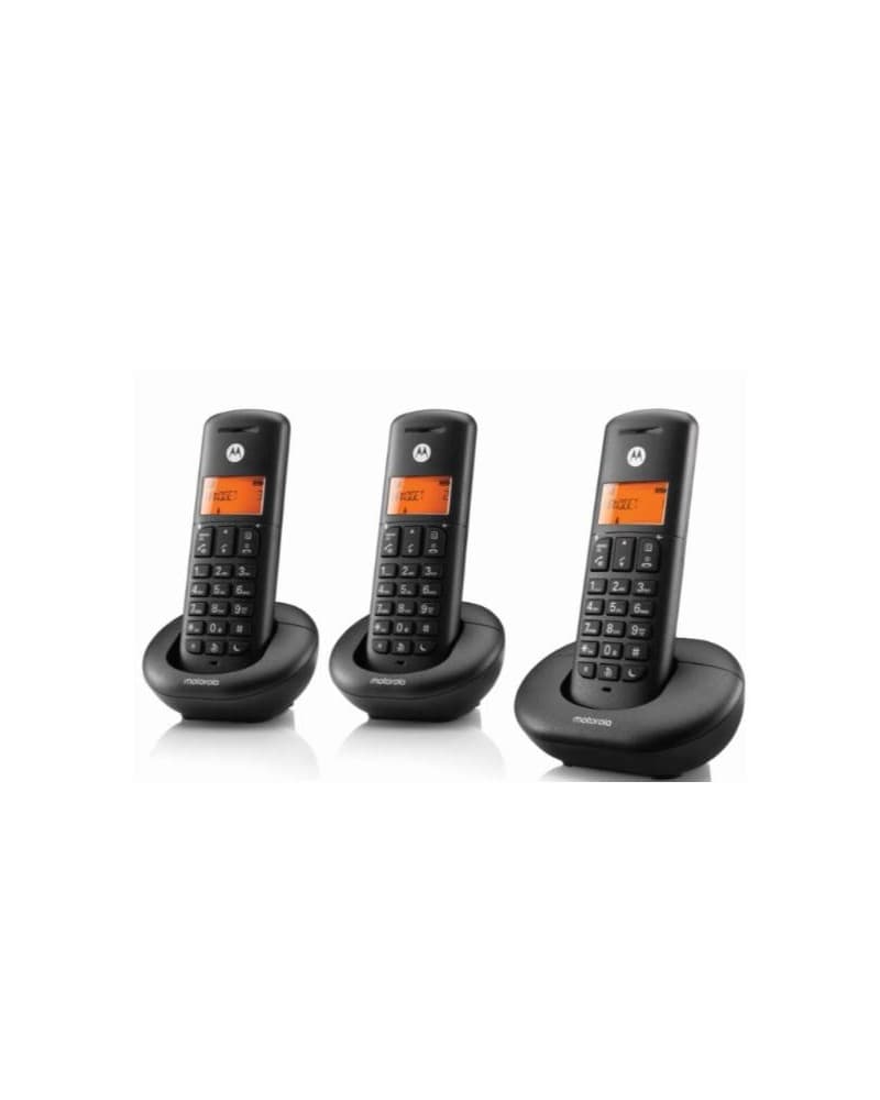 Motorola E203 Trio Cordless Nero