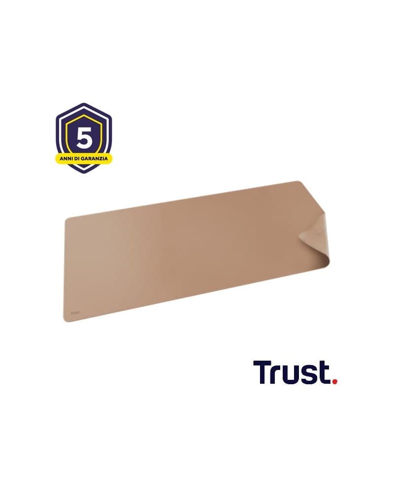 Trust Benya XXL Tappetino Mousepad Scrivania 90x43cm Beige