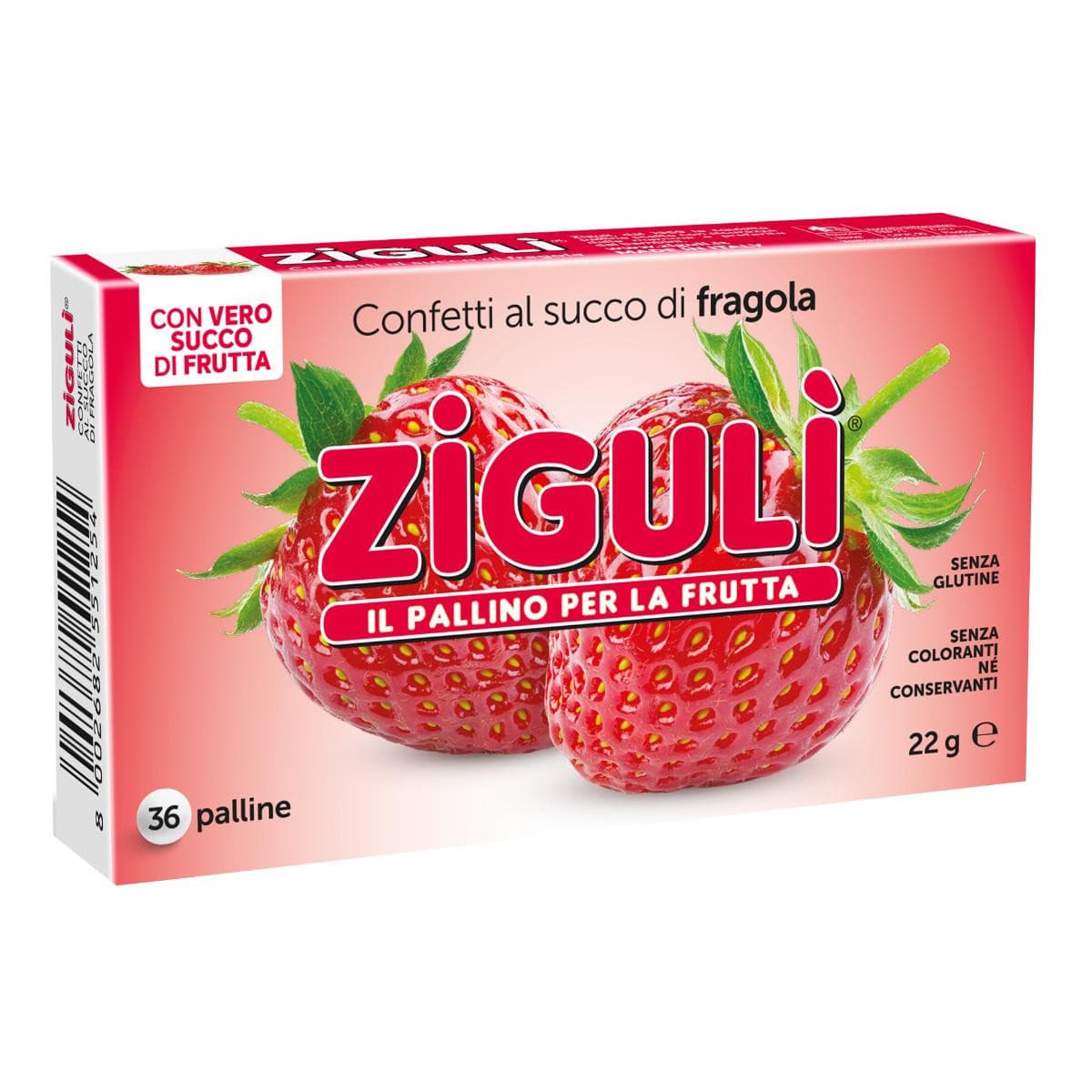 Zigulì Fragola Blister 36 Palline