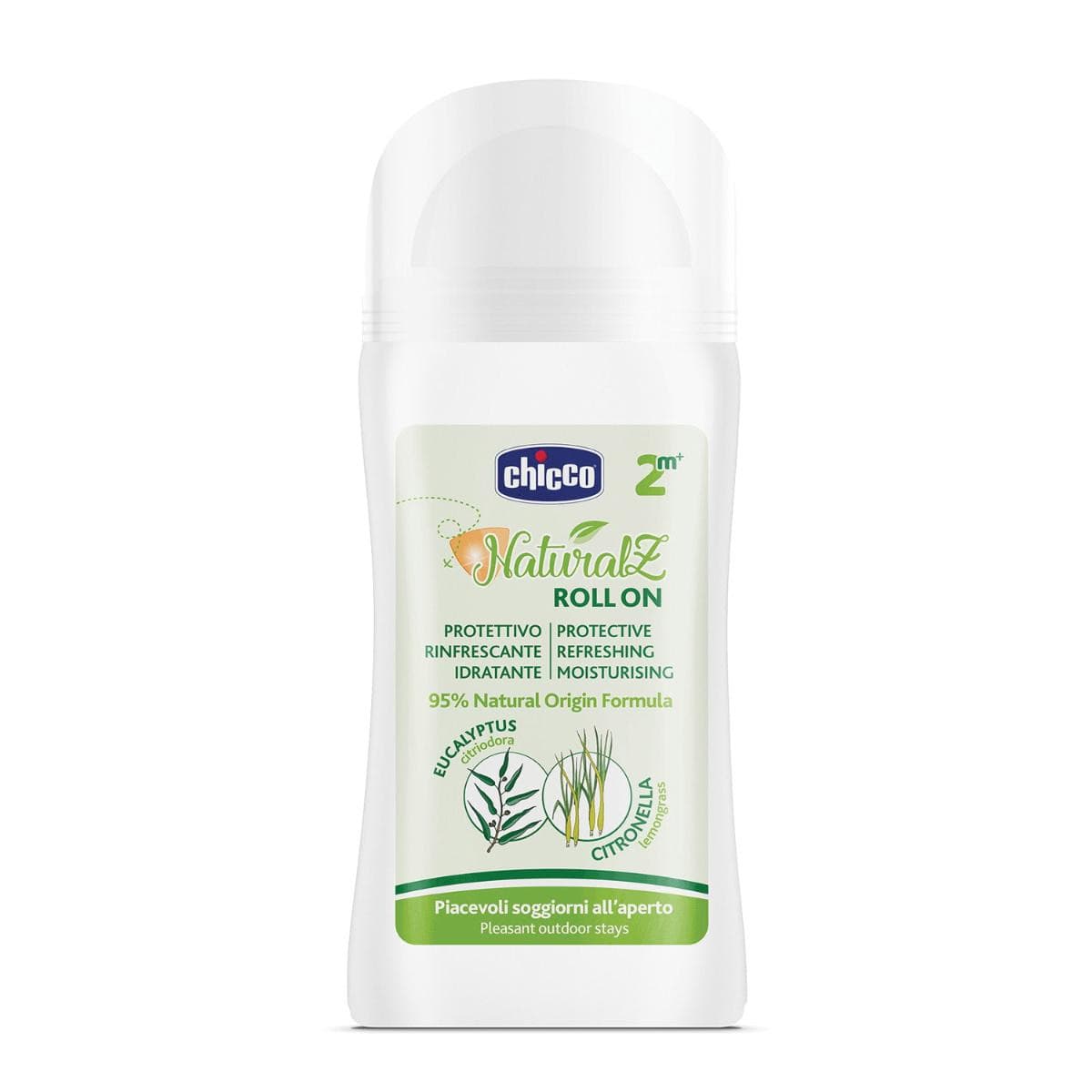 Chicco Antizanzare Rollon Naturalz Protettivo Rinfrescante Naturale 60ml