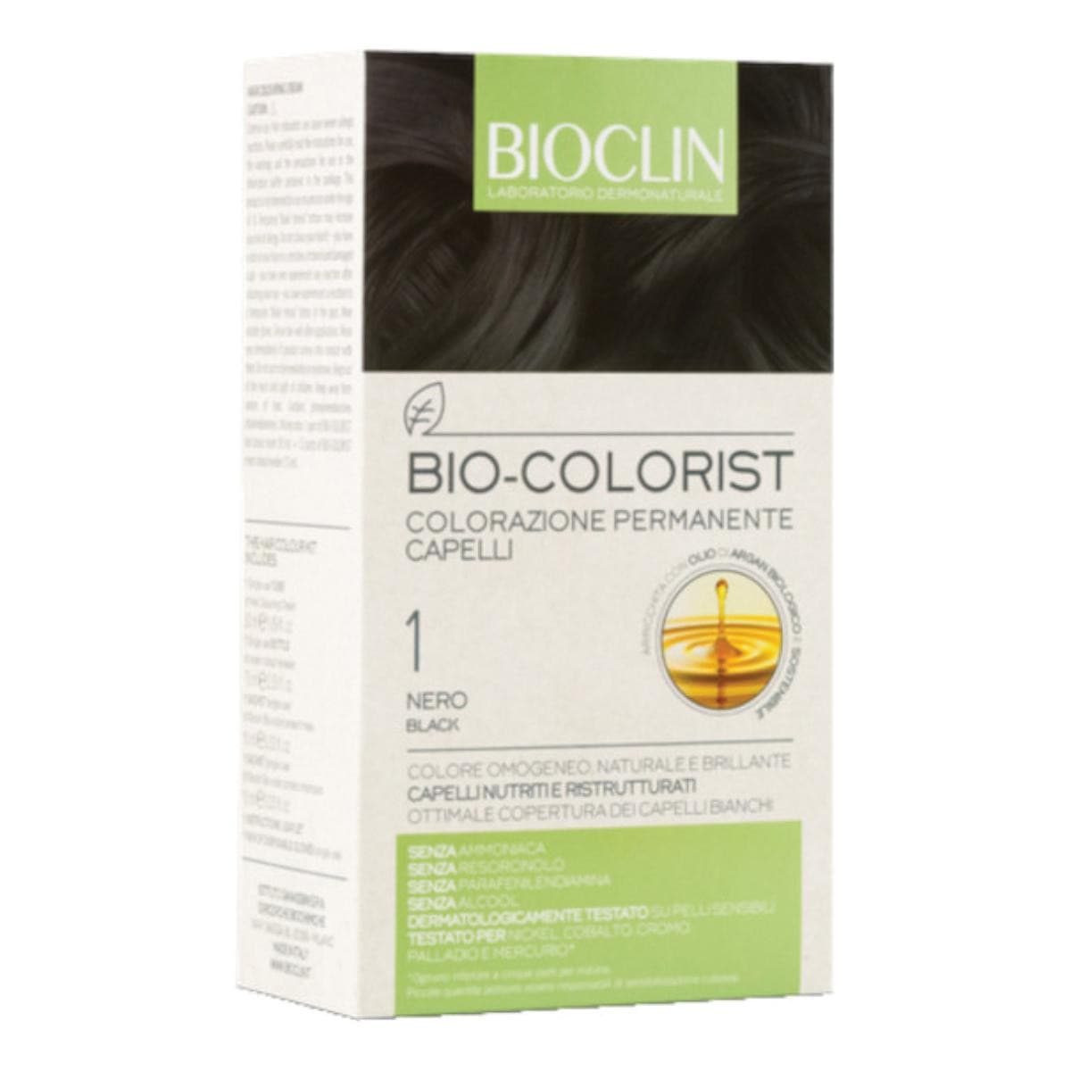 BIOCLIN Bio-Colorist - Colorazione Permanente n. 1 Nero